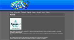 Desktop Screenshot of music-train.nl